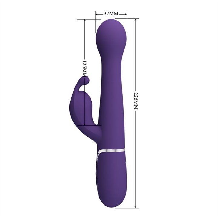 Vibrator wt Rotation and Thrusting Twinkled - BW-500014-2 - Teknashop Ltd