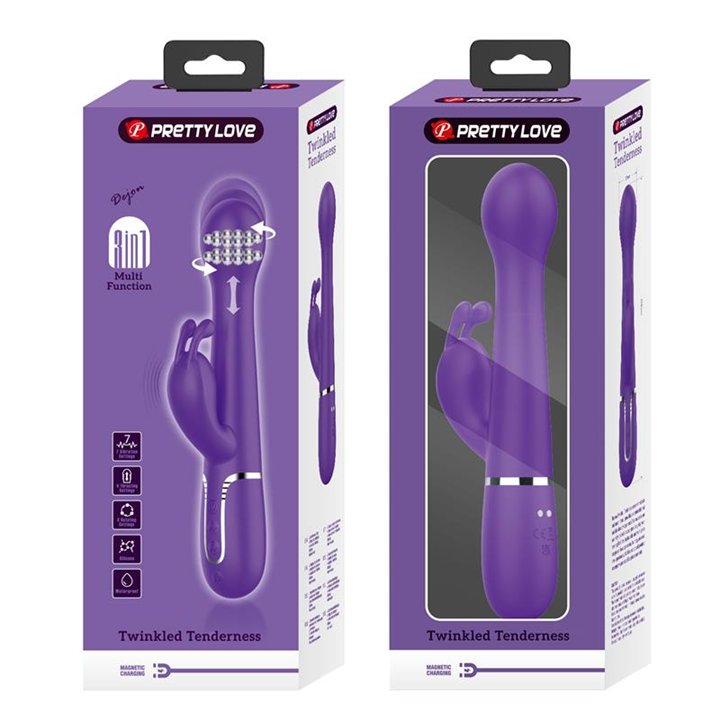 Vibrator wt Rotation and Thrusting Twinkled - BW-500014-2 - Teknashop Ltd