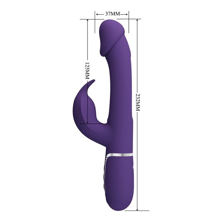 Vibrator with Licking Kampas - BW-500025-2 - Teknashop Ltd