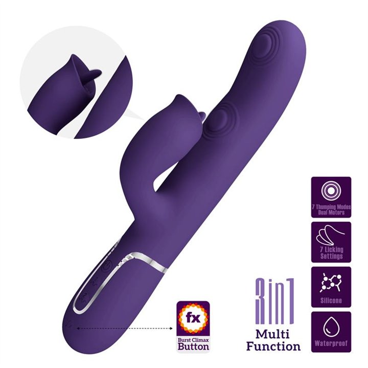 Gigi Vibe with thumping and licking - BW-500035-2 - Teknashop Ltd