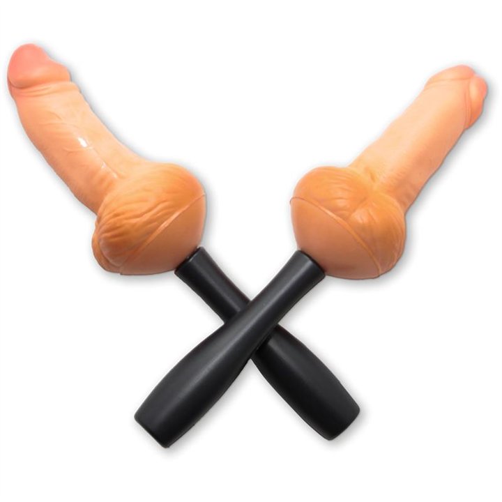 2 Penis-Shaped Maracas 25 cm - 8412345010309 - Teknashop Ltd