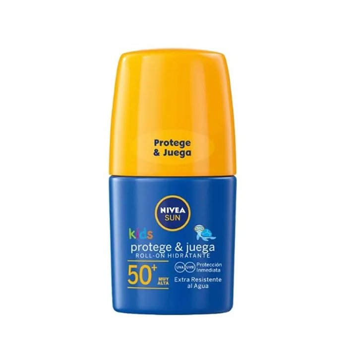 Nivea Sun Protect & Play Roll On Solar Spf50 50ml - unisex - Teknashop Ltd