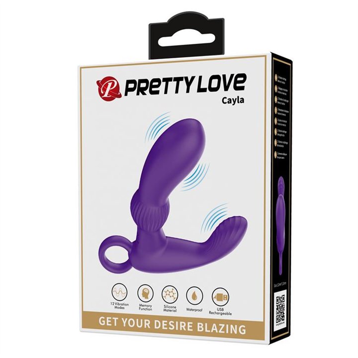Prostate Massager Cayla Pink - BI-040170-1 - Teknashop Ltd
