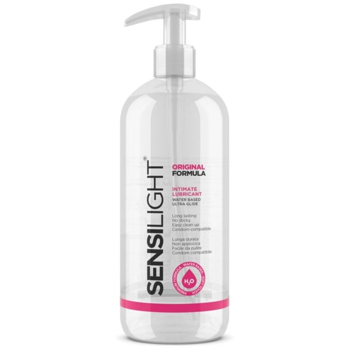 INTIMATELINE - SENSILIGHT ORIGINAL WATER-BASED LUBRICANT FORMULA 500 ML - D-230897 - Teknashop Ltd