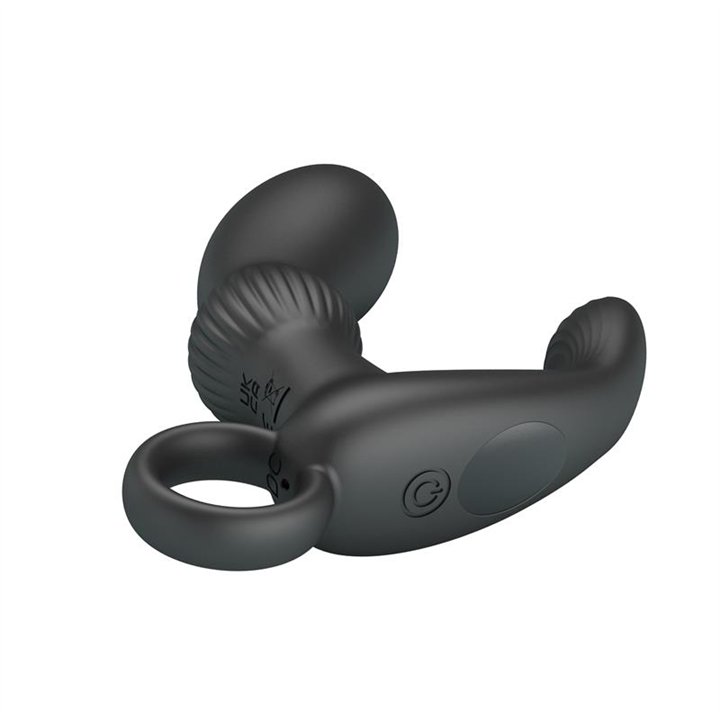 Prostate Massager Cayla Black - BI-040170 - Teknashop Ltd