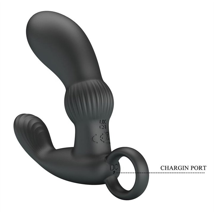 Prostate Massager Cayla Black - BI-040170 - Teknashop Ltd