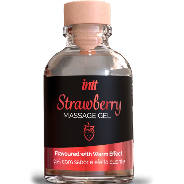 INTT MASSAGE & ORAL SEX - HOT EFFECT STRAWBERRY FLAVOR MASSAGE GEL - D-234920 - Teknashop Ltd