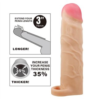 Extended Penis Sleeve 3 Gerd - BI-026258 - Teknashop Ltd