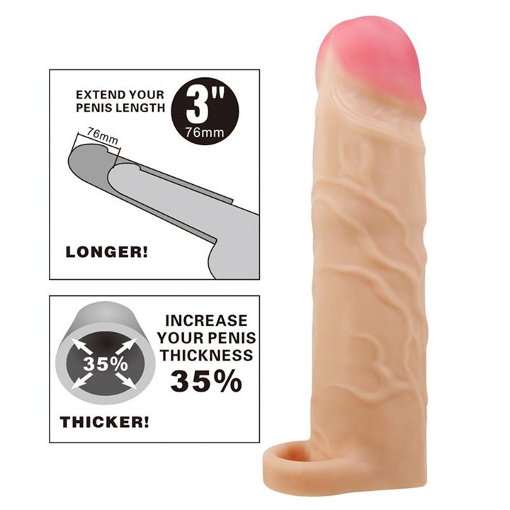 Extended Penis Sleeve 3 Gerd - BI-026258 - Teknashop Ltd