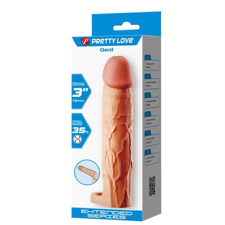 Extended Penis Sleeve 3 Gerd - BI-026258 - Teknashop Ltd