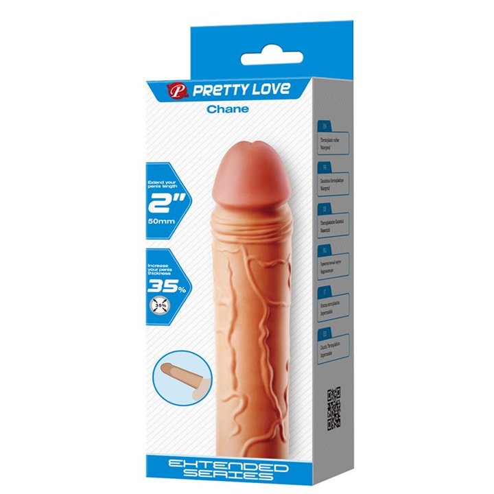 Extended Penis Sleeve 2 Chane - BI-026254 - Teknashop Ltd