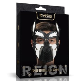 Rebellion Reign Howl Pup Mask White - LO-LV766003 - Teknashop Ltd