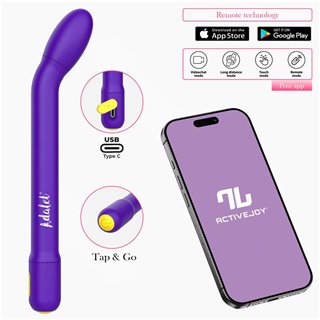 Gently G-Point Vibrator with APP Purple - A-073 - Teknashop Ltd