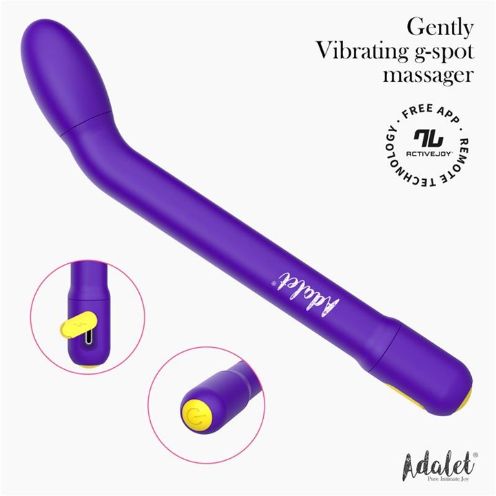 Gently G-Point Vibrator with APP Purple - A-073 - Teknashop Ltd