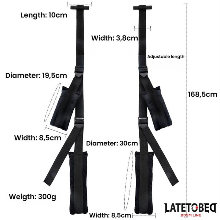 Door Jam Sling Black - 8436615009985 - Teknashop Ltd