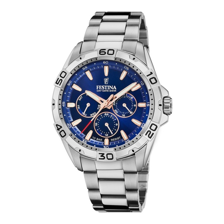 Festina Classics F20623/2 Men's Watch Multifunctional - F20623/2 - Teknashop Ltd