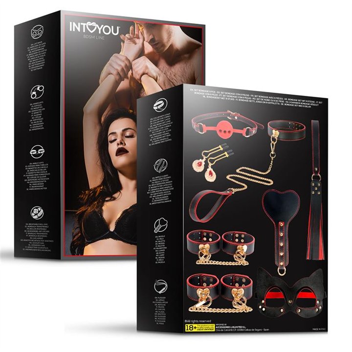 Bondage 8 Pcs Set - IB-045 - Teknashop Ltd