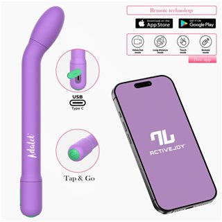 Gently G-Point Vibrator with APP Lavender - A-072 - Teknashop Ltd