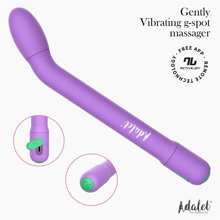 Gently G-Point Vibrator with APP Lavender - A-072 - Teknashop Ltd