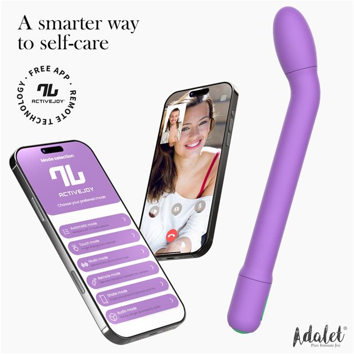 Gently G-Point Vibrator with APP Lavender - A-072 - Teknashop Ltd