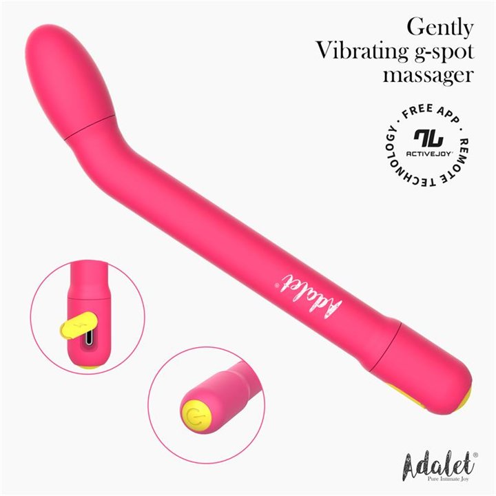 Gently G-Point Vibrator with APP Pink - A-071 - Teknashop Ltd