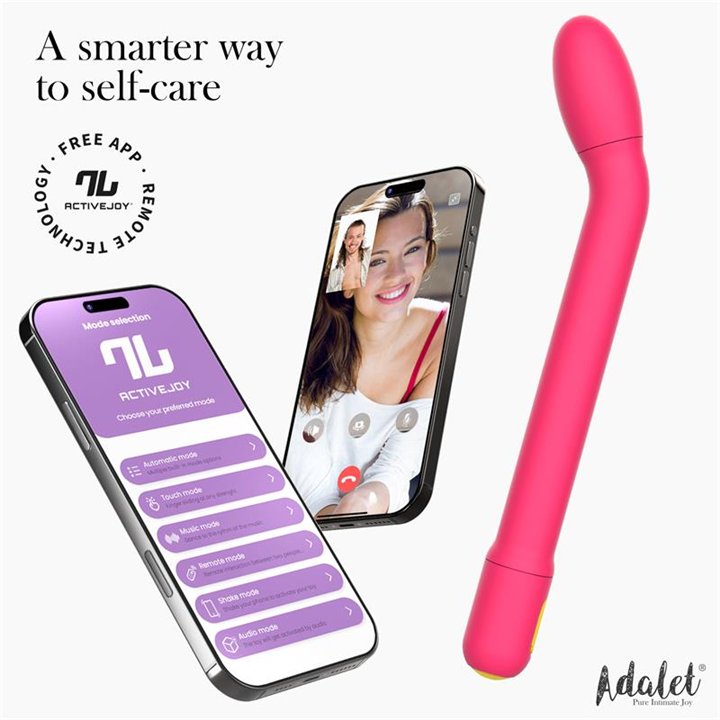 Gently G-Point Vibrator with APP Pink - A-071 - Teknashop Ltd