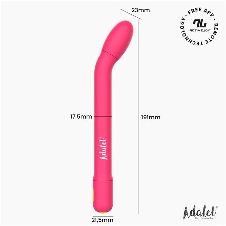 Gently G-Point Vibrator with APP Pink - A-071 - Teknashop Ltd