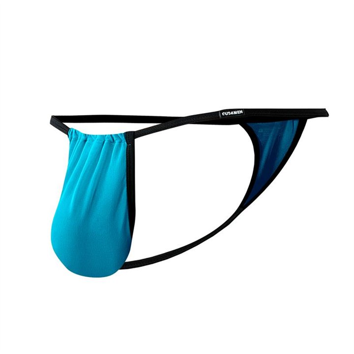 C4MSPX04 Fluo Pouch V-String Turquoise - 3701705104747 - Teknashop Ltd