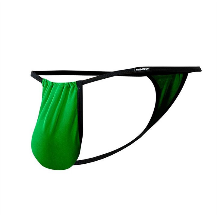 C4MSPX04 Fluo Pouch V-String Green - 3701705104723 - Teknashop Ltd