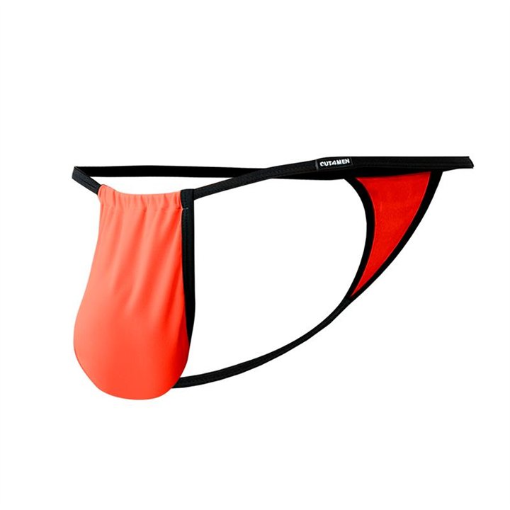C4MSPX04 Fluo Pouch V-String Tangerine - 3701705104709 - Teknashop Ltd