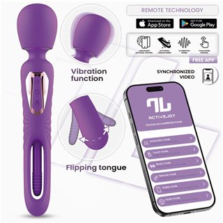 Salma Wand with Flipping Tongue and Vibration with App - IN-021 - Teknashop Ltd