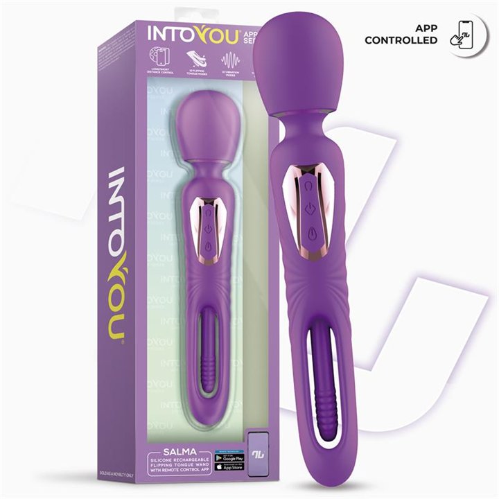 Salma Wand with Flipping Tongue and Vibration with App - IN-021 - Teknashop Ltd