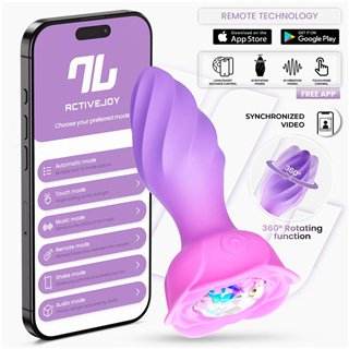 Moxy Butt Plug with Rotation 360º with App - IN-049 - Teknashop Ltd