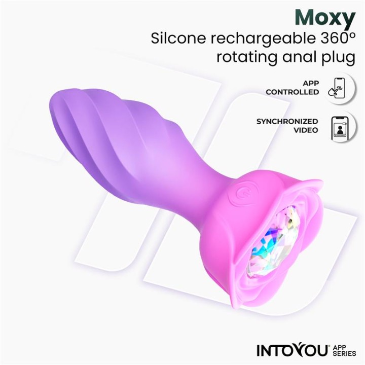 Moxy Butt Plug with Rotation 360º with App - IN-049 - Teknashop Ltd