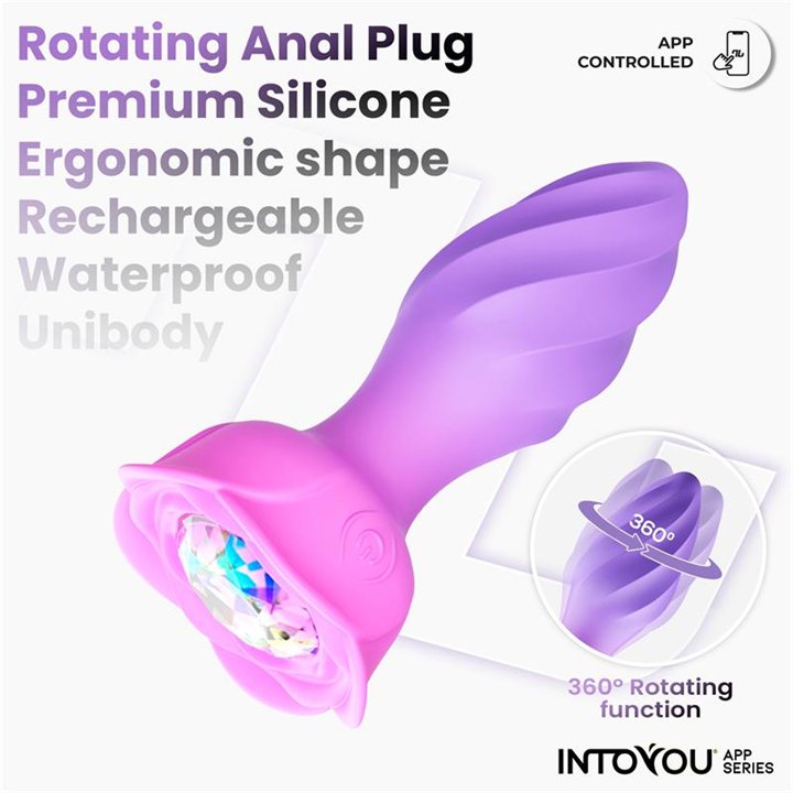 Moxy Butt Plug with Rotation 360º with App - IN-049 - Teknashop Ltd