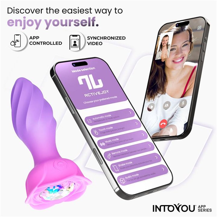 Moxy Butt Plug with Rotation 360º with App - IN-049 - Teknashop Ltd