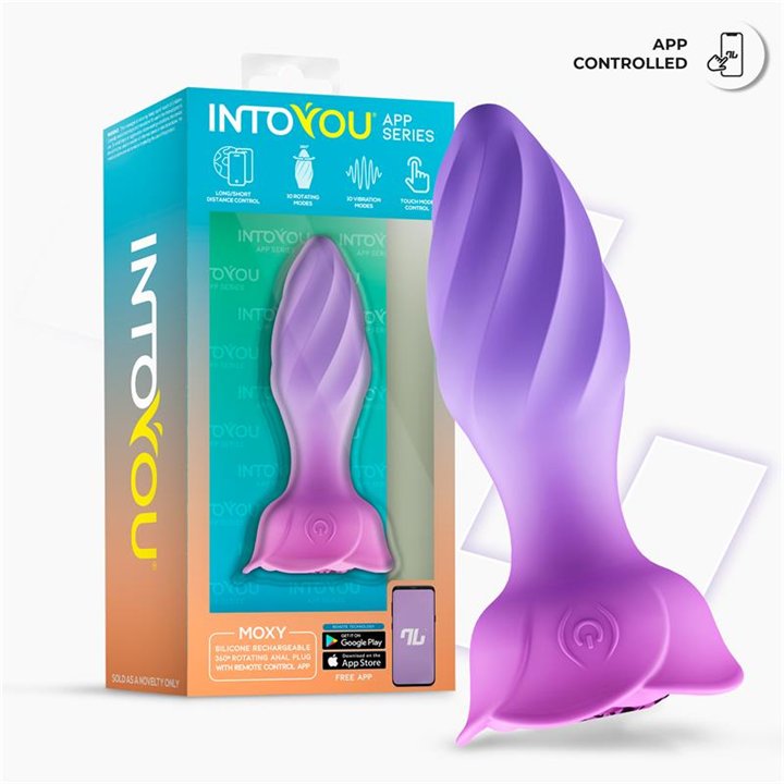 Moxy Butt Plug with Rotation 360º with App - IN-049 - Teknashop Ltd