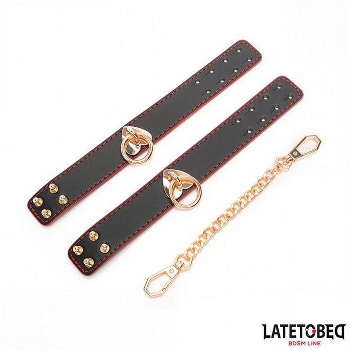 Wrist Cuff with Golden Chain - 8436615009091 - Teknashop Ltd