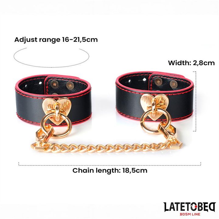 Wrist Cuff with Golden Chain - 8436615009091 - Teknashop Ltd