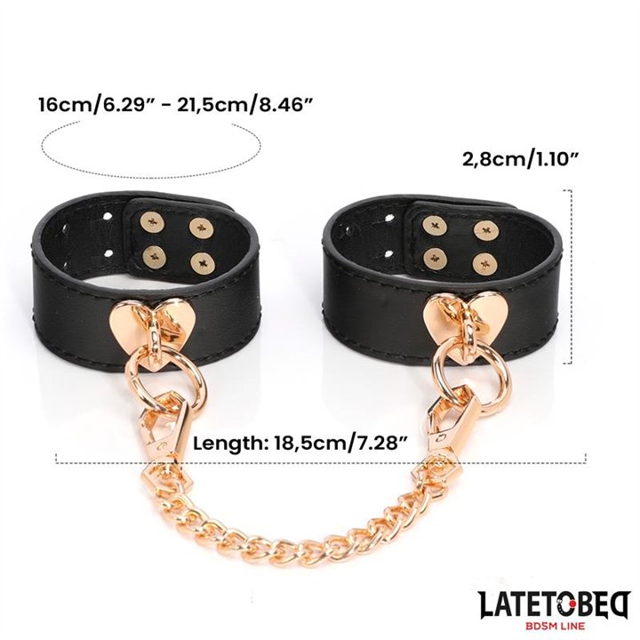8 Piece Leather Bondage Kit with Storage Case - 8436615009022 - Teknashop Ltd