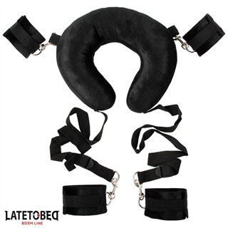Pillow Restraint Set with Cuffs - 8436615008933 - Teknashop Ltd