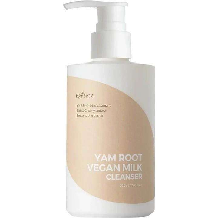 Isntree, Yam Root, Protecting The Skin Barrier, Cleansing Milk, For Face, 220 ml - Teknashop Ltd