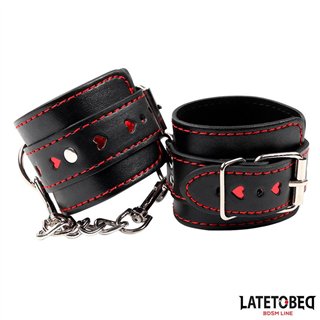 Ankle Cuff with chain and Hearts - 8436615009299 - Teknashop Ltd