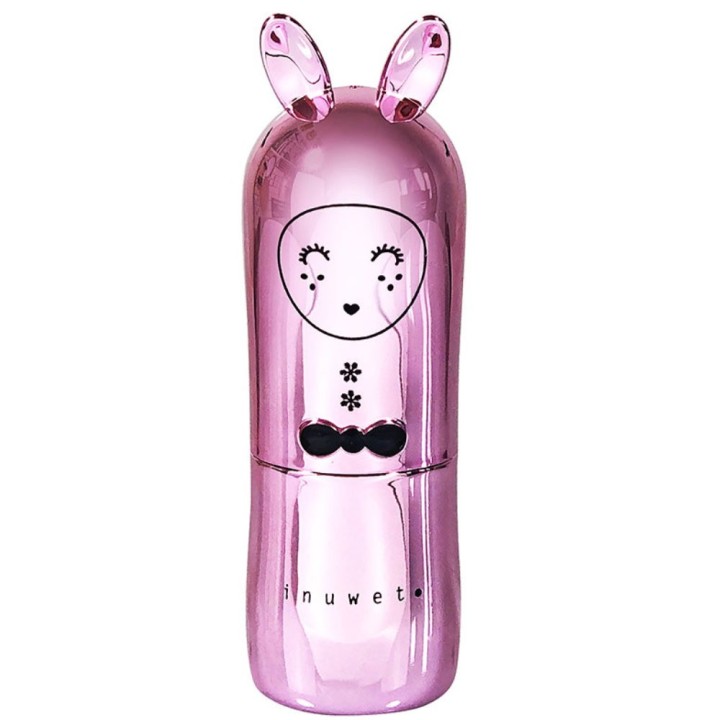 Inuwet, Inuwet, Vegan & Natural Ingredients, Hydrating & Conditioning, Lip Balm, Pink, 3.5 g - Teknashop Ltd