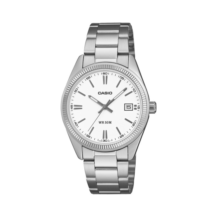 CASIO COLLECTION Mod. UNISEX DATE - WHITE - UNISEX - WW.UTP-1302PD-7AVEF - Teknashop Ltd