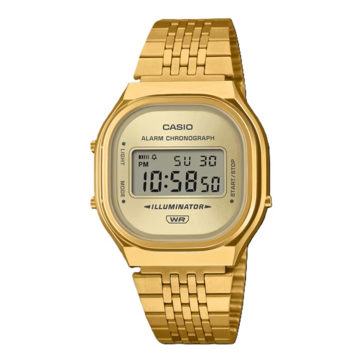 CASIO VINTAGE Mod. EDGY COLLECTION - GOLD - WW.A140WEG-9AEF - Teknashop Ltd