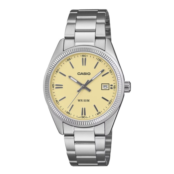 CASIO COLLECTION Mod. UNISEX DATE - YELLOW - UNISEX - WW.UTP-1302PD-9AVEF - Teknashop Ltd