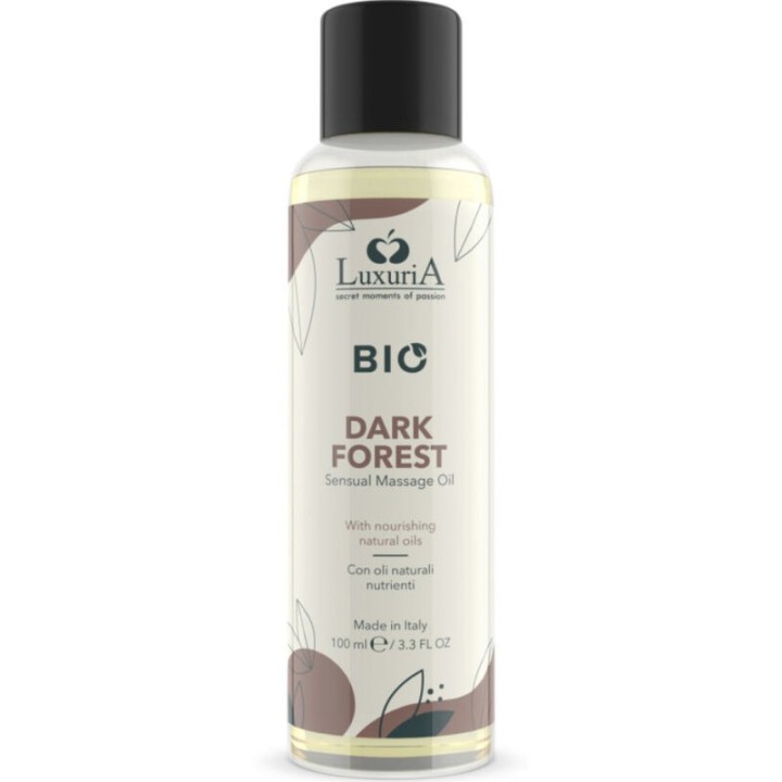 INTIMATELINE LUXURIA - BIO DARK FOREST MASSAGE OIL 100 ML - D-236884 - Teknashop Ltd
