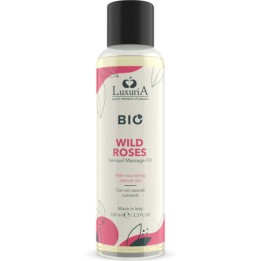 INTIMATELINE LUXURIA - BIO WILD ROSES MASSAGE OIL 100 ML - D-236894 - Teknashop Ltd