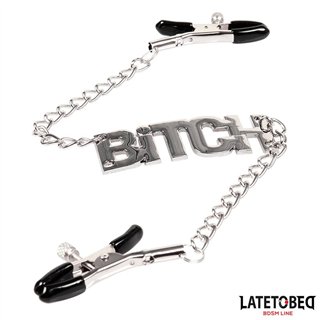 Nipple Clamps with Bitch - 8436615009794 - Teknashop Ltd